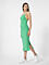 4FSS23TDREF052 GREEN NEON Dámské šaty